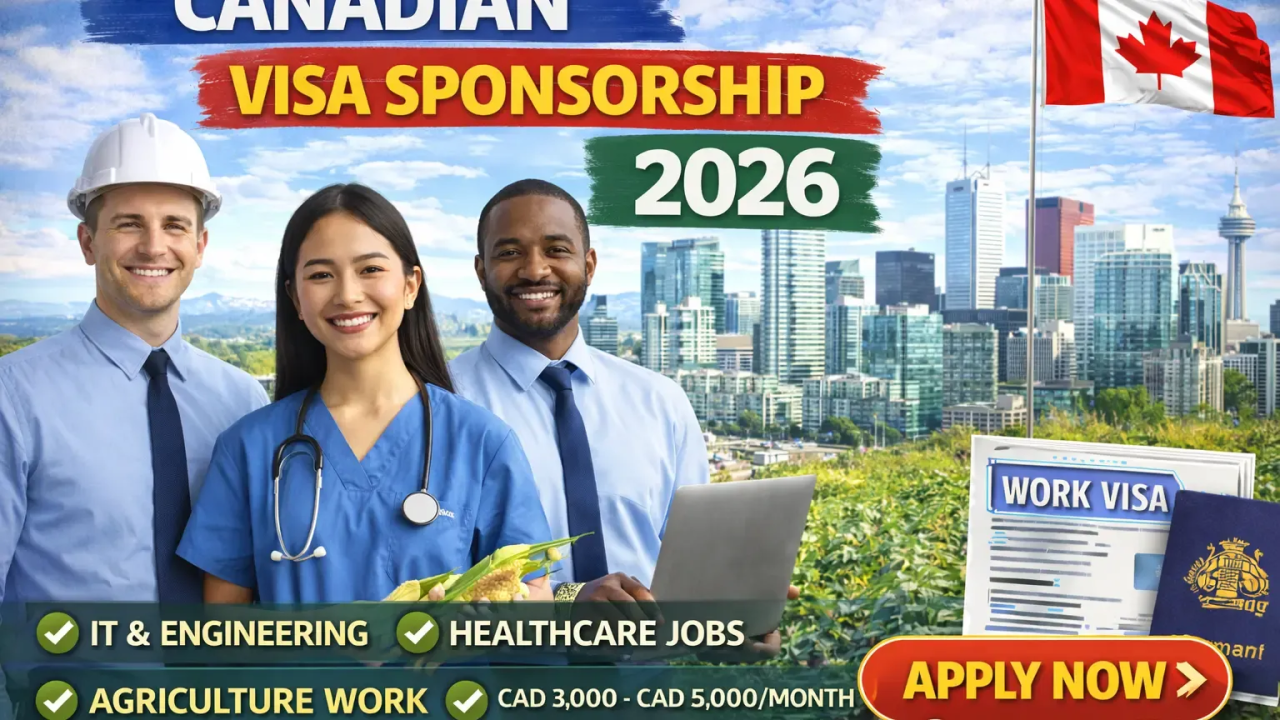 Jobs in Canada for Indians with Visa Sponsorship