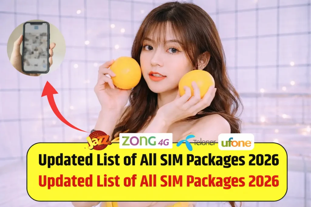 Updated SIM Packages 2026: Compare Jazz, Zong, Telenor & Ufone Packages